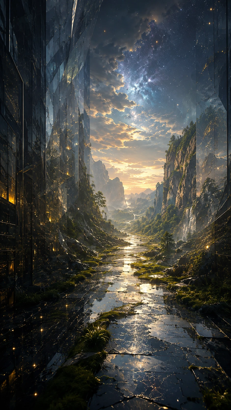 Environment folding as ordinary space fails at the crossing into Velora